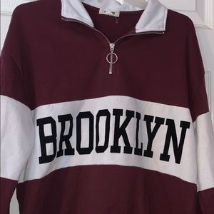 “brooklyn” garage quarter zip